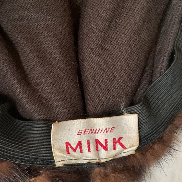 Beautiful mink beret, soft pelts, beautiful condition - Picture 4 of 4